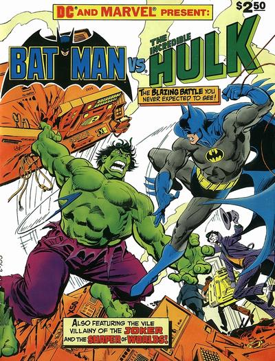 DC & Marvel Comics - Batman Vs Hulk - The Monster and the Madman